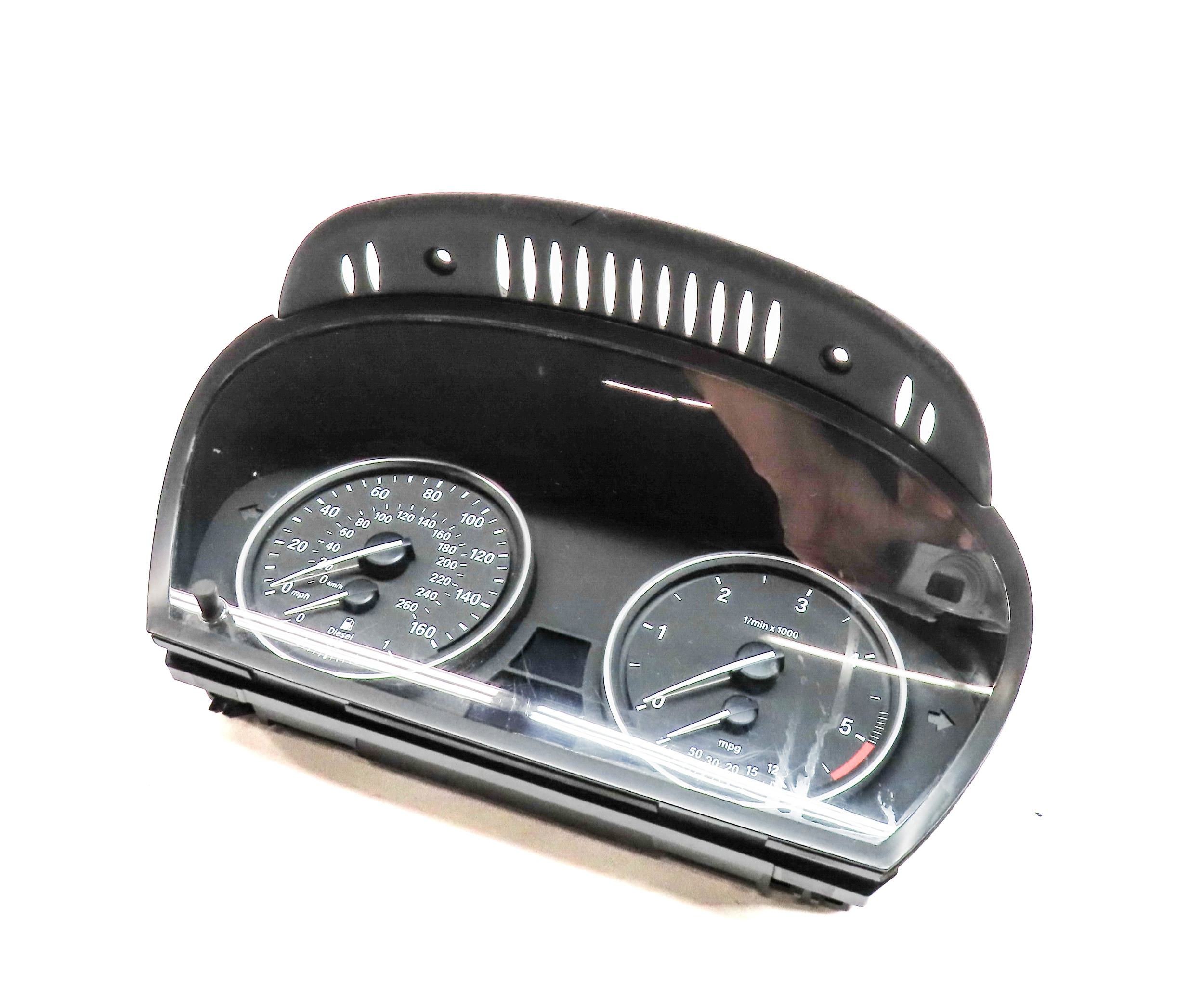 11-13 BMW X5 (E70) 3.0L M57 DIESEL SPEEDOMETER INSTRUMENT GAUGE CLUSTER (156k) — exact item pictured
